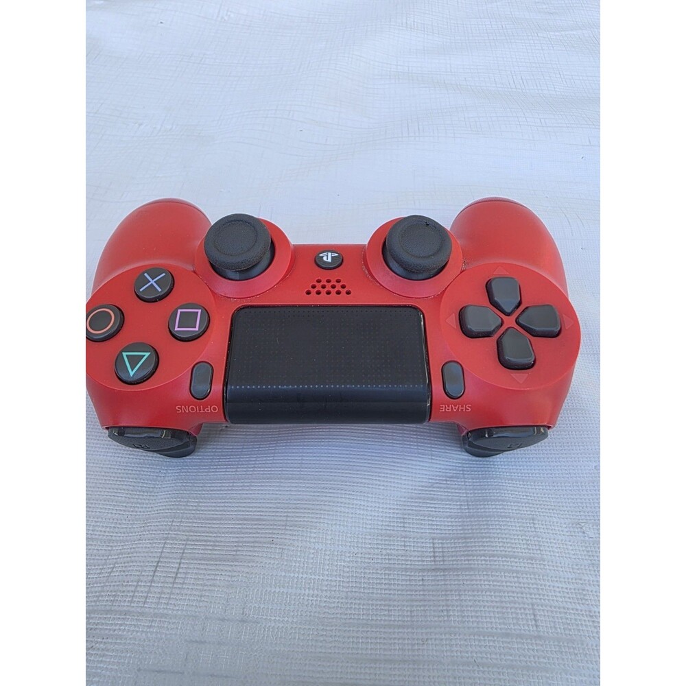 Sony PlayStation Dualshock 4 V2 Controller - Magma Red (CUH-ZCT2G 11)